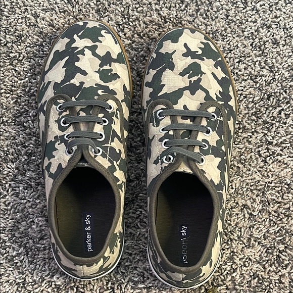 NWT Mens size 6 shoes Camo shoes Camouflage Sneakers size 6 adult unisex - Picture 12 of 17